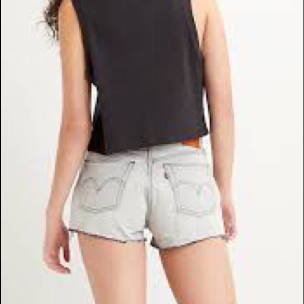 Levi’s 511 Cool Grey Cut Off Shorts